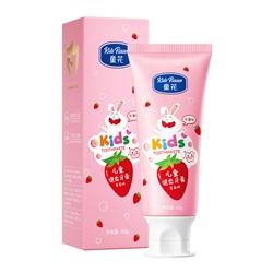 Детская зубная паста с клубничным вкусом Kids Flower, 60 гр