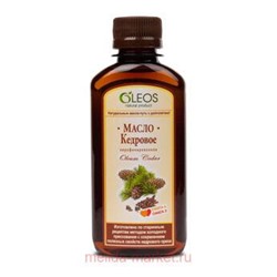 Олеос масло кедровое нерафинир БАД 200 мл N 1