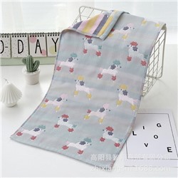 Creative gauze children's towel for kindergarten, Birthday gift, wholesale