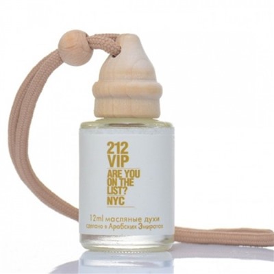Ароматизатор в машину Carolina Herrera 212 VIP women 10 ml