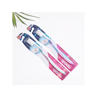 Зубная щётка Rendall Sensitive, мягкая, микс, 1 шт.