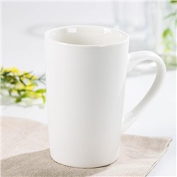 Кружка Доляна «Любовь в Париже», 380 мл, фарфор, белая