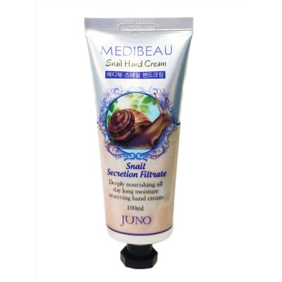 MEDIBEAU Крем для рук с экстрактом слизи улитки / Snail Hand Cream, 100 мл