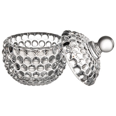 ИКОРНИЦА 130 МЛ. 8.5*8.5 СМ. ВЫСОТА=11 СМ. КОЛЛЕКЦИЯ "MUZA" (КОР=36ШТ.)