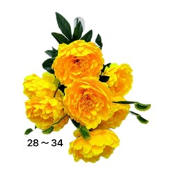 Букет китайских пионов. 68см