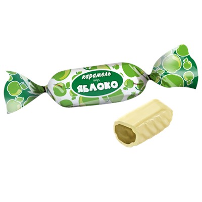 Карамель вкус Яблоко 1кг/Невский кондитер