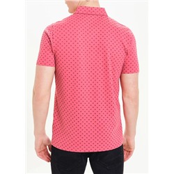 Short Sleeve Jersey Printed Polo Shirt