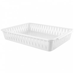 Корзинка для хранения Keeplex Light A4 35,5×25×6 см KL201310048 белое облако