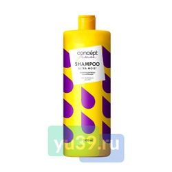Увлажняющий шампунь Concept Fusion Ultra Moist, 1000 мл.