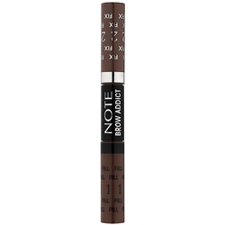 NOTE Гель-тинт для бровей BROW ADDICT TINT & SHAPING GEL многофункциональный 03