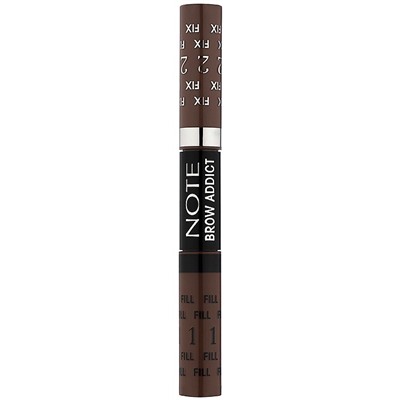 NOTE Гель-тинт для бровей BROW ADDICT TINT & SHAPING GEL многофункциональный 03