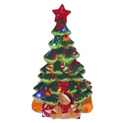 GAEM Фигурка декоративная "Елка" с подсветкой (3xААА, н/п), L22 W20 H36 см