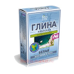 Фитокосметик Глина белая Анапская 100гр