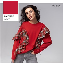 Лонгслив дизайнерский, Гардеробная магия (красный)