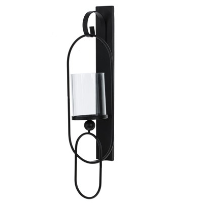 GAEM Подсвечник настенный, L16 W12 H52 см