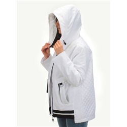 H9270 WHITE Куртка демисезонная женская (100 гр. синтепон)