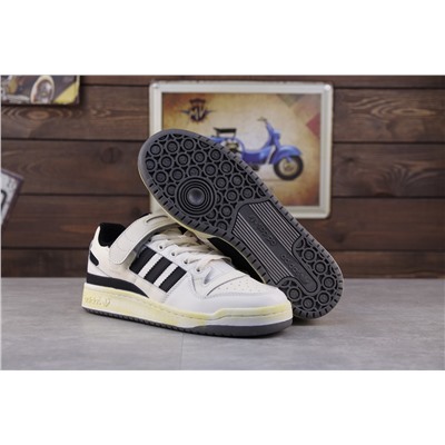 Adidas forum low j из натуральной кожи