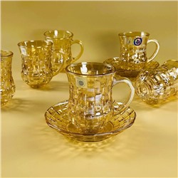 588-640 Чайный набор 12пр. 130мл в под.уп.(х8)Стекло