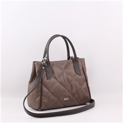 Сумка 472 македония какао+шоколад ХИТ продаж