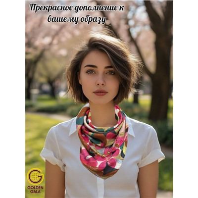 Платок на шею с украшением Артикул 2455/27