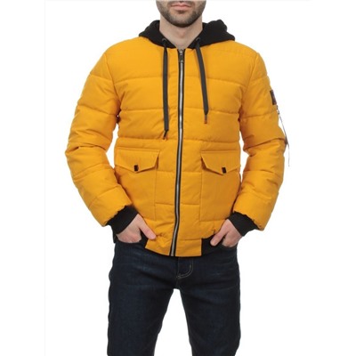 2172 YELLOW Куртка мужская зимняя облегченная (150 гр. холлофайбер)
