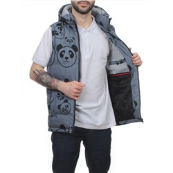 2120 GRAY Жилет мужской (100 гр. синтепон)
