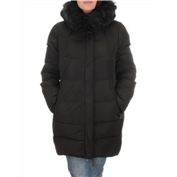 1668 BLACK Куртка зимняя женская (200 гр. холлофайбера)