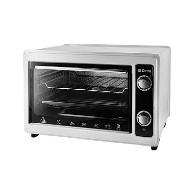 Духовой шкаф DELTA D-0122 1300Вт 37л белый