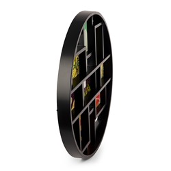 Панно для фотографий Luna, черное, 9 эл.