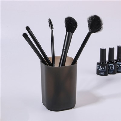 Подставка для хранения STANDART, 7×7×9 см, чёрная, матовая