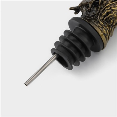 Гейзер для вина Magistro «Дракон», 11 см, золотистый