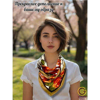 Платок на шею с украшением Артикул 2455/21