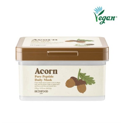 SKINFOOD Ежедневная маска с пептидом Acorn Pore 30P