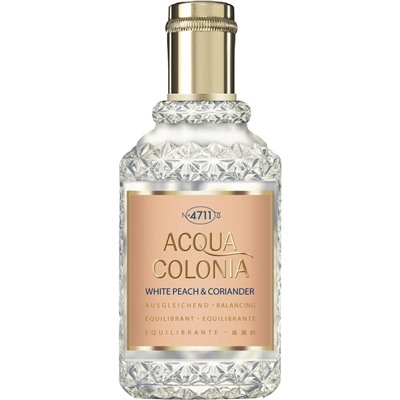 4711 Acqua Colonia (Аква Колония) White Peach & Coriander Eau de Cologne Одеколон Spray Спрей, Geschenkset Подарочный набор: Eau de Cologne Одеколон Spray Спрей 50 мл + Aroma Shower Gel Гель для душа 75 мл / 1 шт.