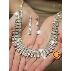 Набор бижутерии "Вечерний шарм" Арт Н5 модель 9 цвет золото