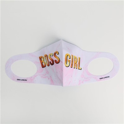 Маска из неопрена многоразовая Boss Girl