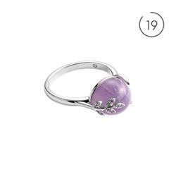 Кольцо «Летний аметист» 19