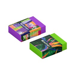 Ластик Berlingo "Jumble", Eco-PVC, картонный держатель, 45*32*11мм