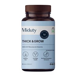 Добавка для волос (60 кап), Thick & Grow, произв. Miduty