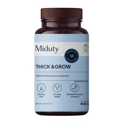 Добавка для волос (60 кап), Thick & Grow, произв. Miduty
