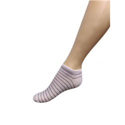 Носки женские В-100 полоска бежевый