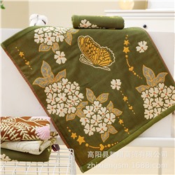 Cotton gauze towel, children's scarf for kindergarten, wholesale
