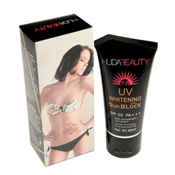 Солнцезащитное средство для лица HudaBeauty UV Whitening Sun Block SPF 60++ 60 ml