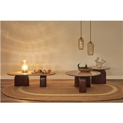 Светильник подвесной Mystic Aura, Ø14 см, янтарно-золотой