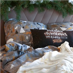 Постельное бельё "Этель" 1.5 сп Let it snow (вид 2) 143х215 см, 150х214 см, 70х70 см - 2 штуки