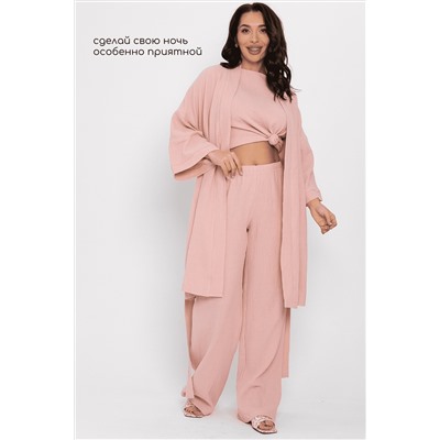 Брюки-палаццо Муслин (розовые) Б14582-52М