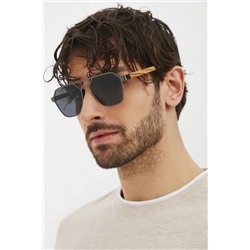 Okulary przeciwsłoneczne męskie z polaryzacją kolor czarny