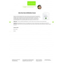 Krauterhaus Sanct Bernhardt Aloe Vera Face Exfoliation Cream, 100-мл-банка