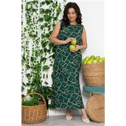 Платье Дария (изумруд) П13481-1М