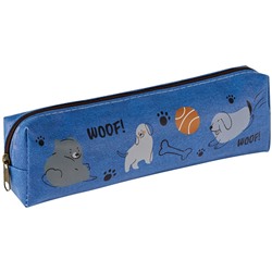 Пенал мягкий 200*55*40 MESHU "Woof", искусственная кожа